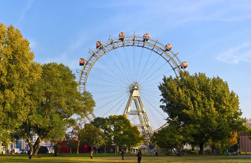 das Riesenrad in Wien