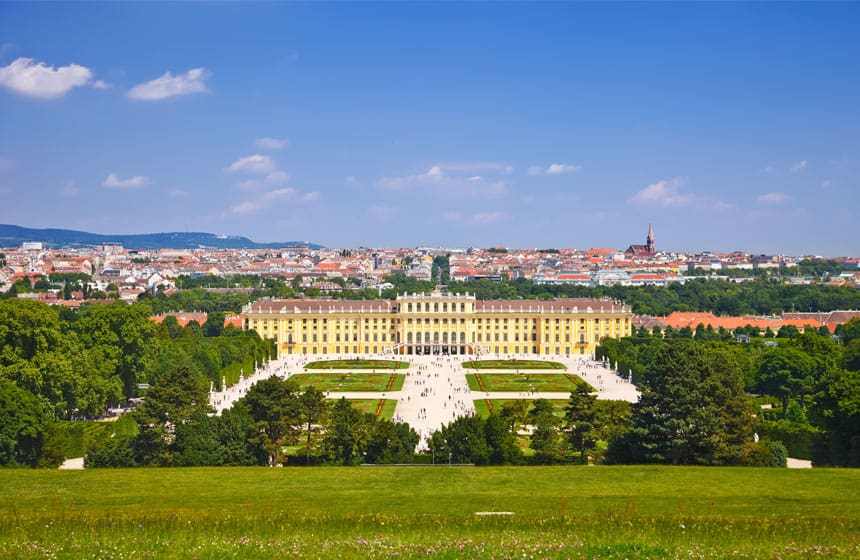 Das Schloss Schönbrunn als Sehenswürdigkeit in Wien