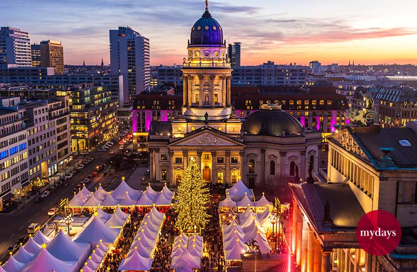 Weihnachtsmarkt Gendarmenmarkt in Berlin