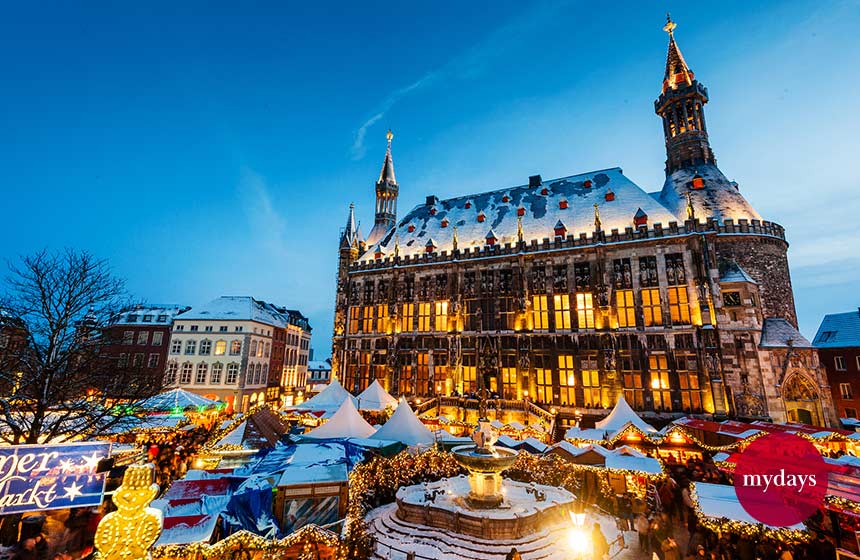 Weihnachtsmarkt in Aachen