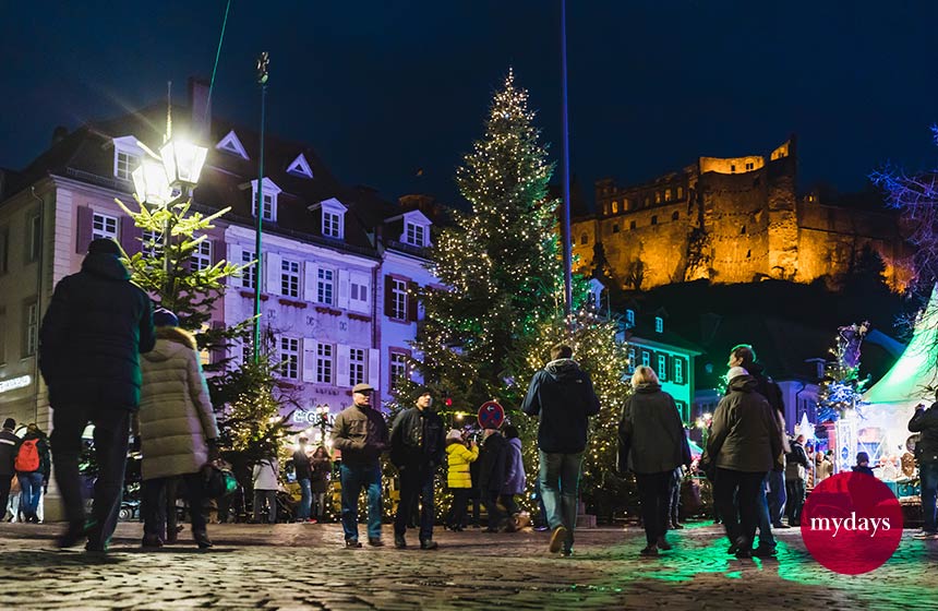 Weihnachtsmarkt in Heidelberg