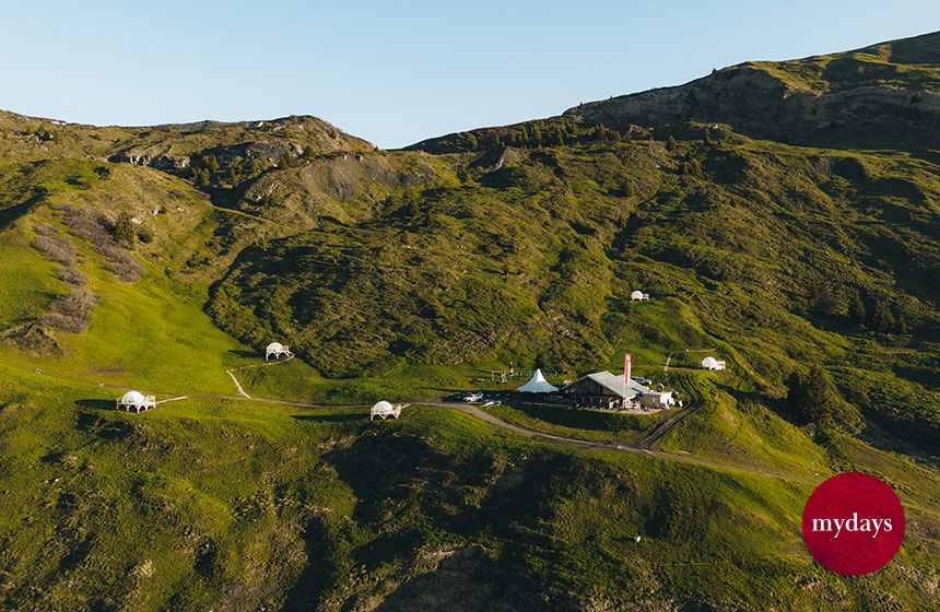 bubble hotels in den bergen