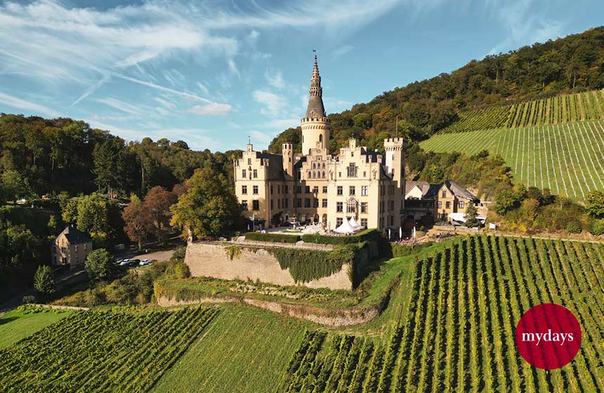 Schloss Ahrenfels von oben