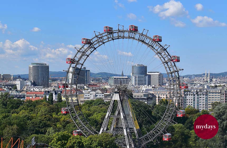 Das Riesenrad auf dem Wiener Prater