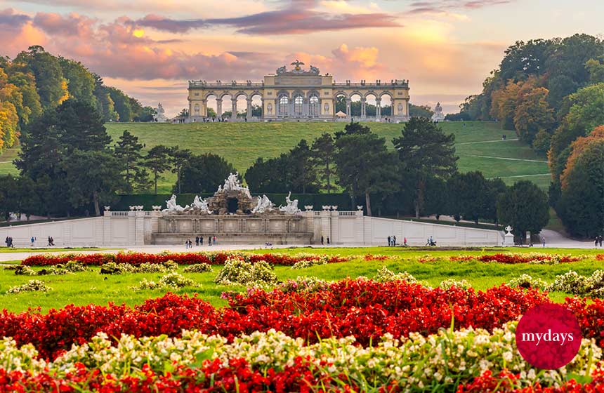 Gloriette im Schlosspark Schönbrunn