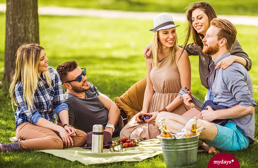 Picknick Ideen: Ein Picknick mit Freunden