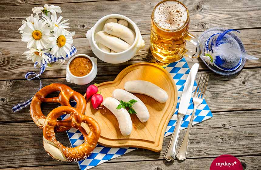 München ist vor allem für das traditionelle Essen bekannt.