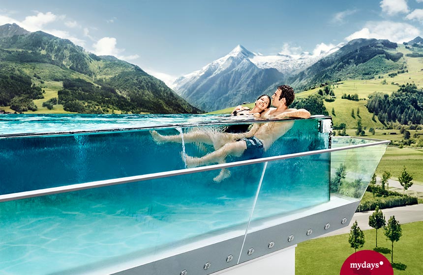 Hotels mit Infinity-Pool versprechen meist atemberaubendes Panorama.