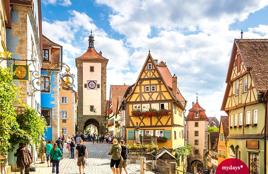 Märchenhafte Orte: Rothenburg ob der Tauber