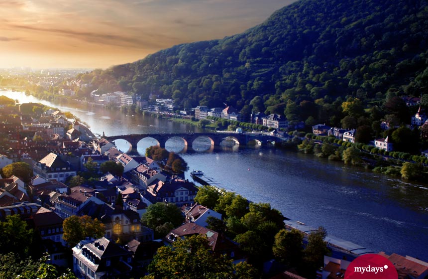 Neckarbrücke in Heidelberg