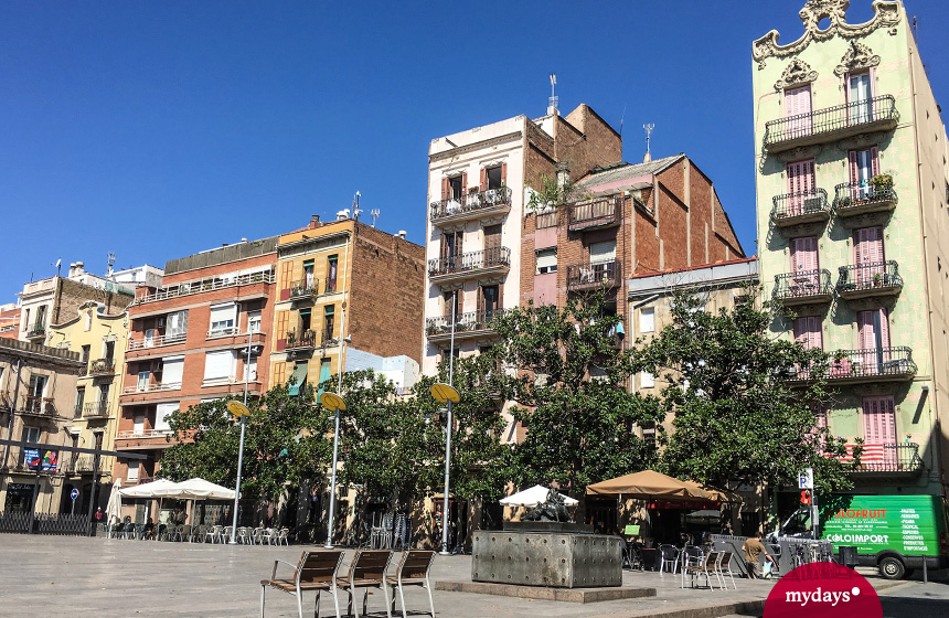 Plaça del Sol im Viertel Gràcia ist das Wohnzimmer der Einheimischen