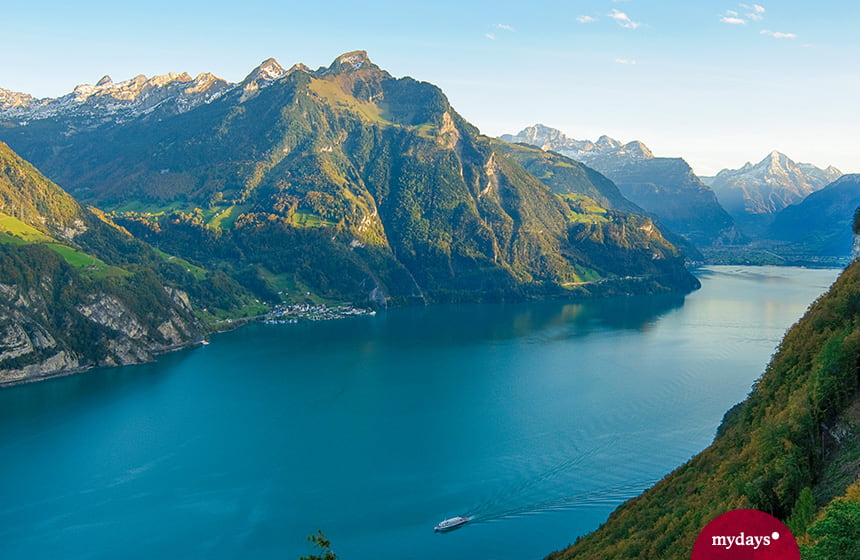 Seen in der Schweiz: Vierwaldstättersee