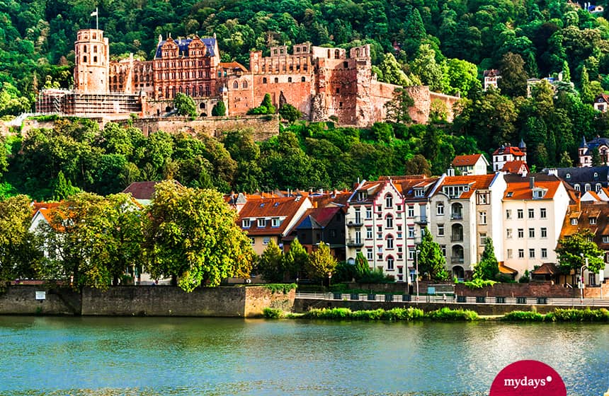 Das Schloss Heidelberg