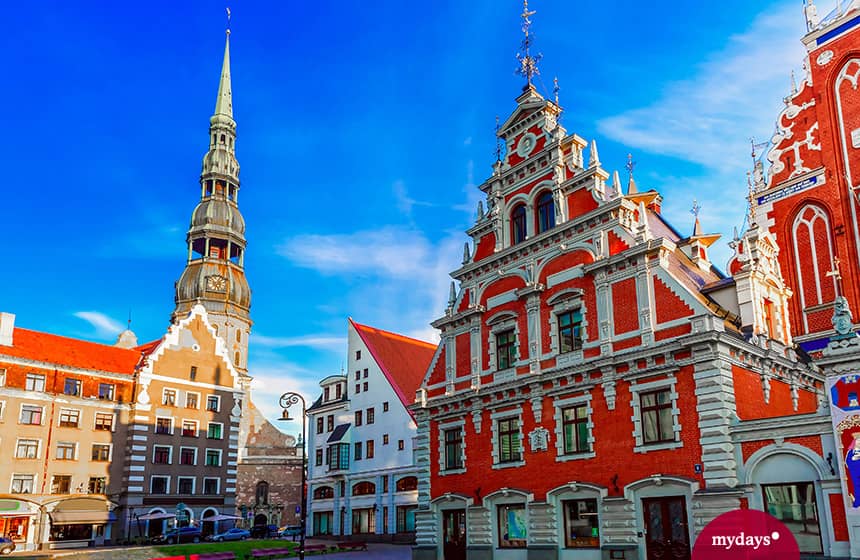 das Rathaus in Riga