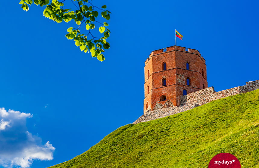 Die Burg in Vilnius