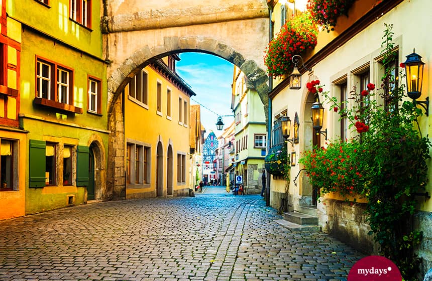 Ferienstraßen in Deutschland: die Romantische Straße