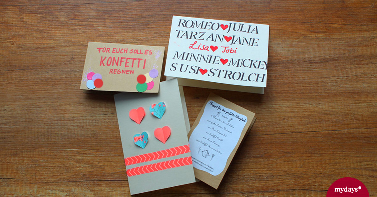 Unvergessliche Erinnerungen: Eine individuelle Hochzeitskarte selber gestalten Unvergessliche Erinnerungen: Eine individuelle Hochzeitskarte selber gestalten