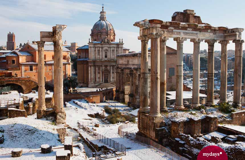Städtereisen im Winter, Rom 