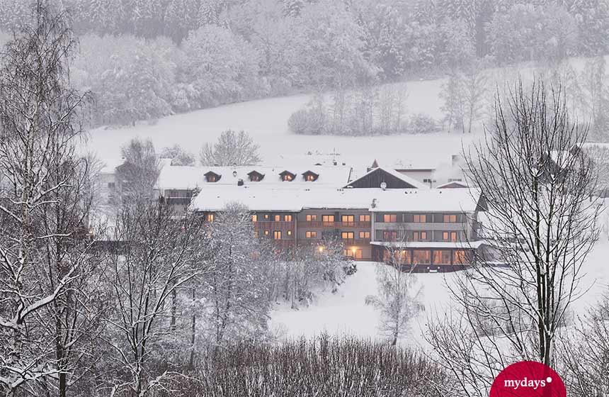 wellnesshotel im schnee bayrischer wald hotel fritz