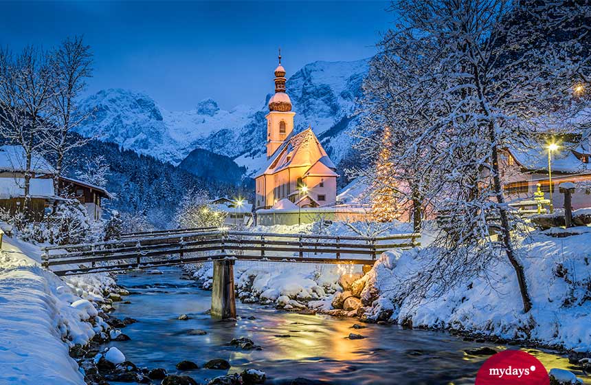 ramsau berchtesgaden winter ausflugsziel bayern