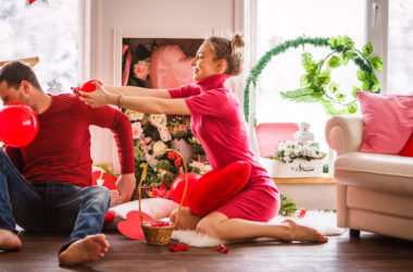 Eine gelungene Überraschung für den Freund zum Valentinstag