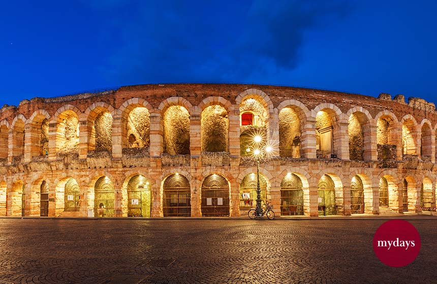 Bild der Arena von Verona