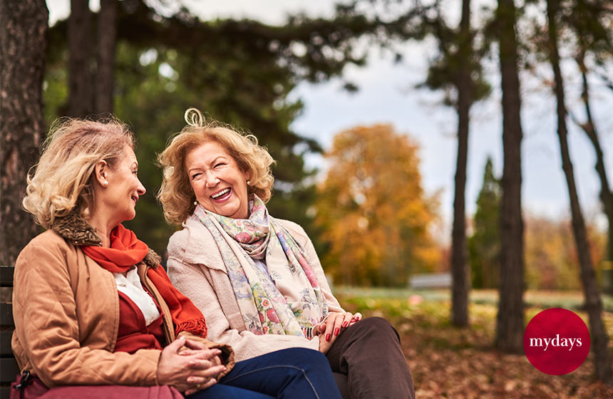 Spaziergang im Park: Freundschaft Sprüche