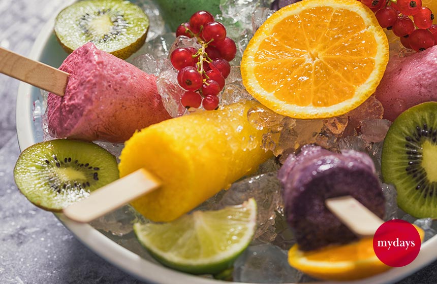 Selbstgemachtes Fruchteis: Der Klassiker der Sommergerichte
