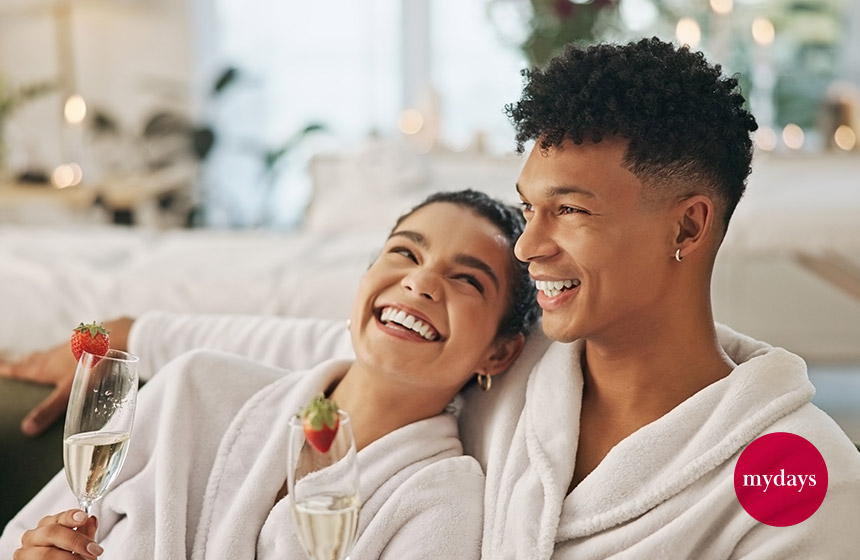 Romantische Zeit zu zweit im Day Spa