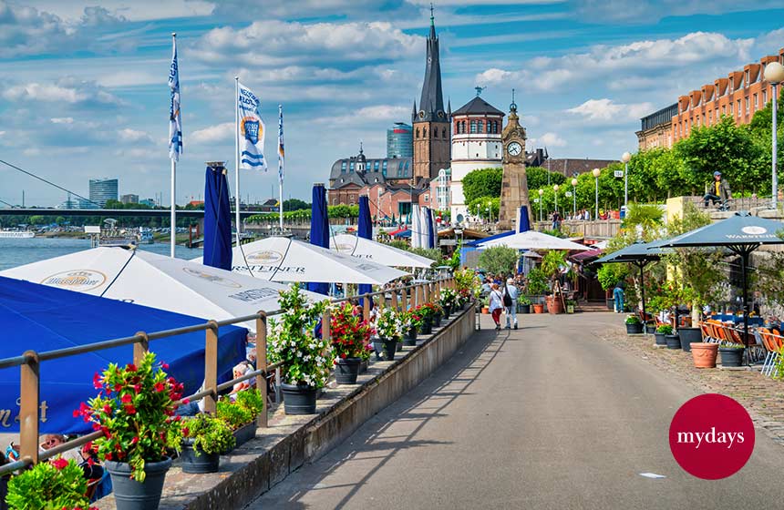 Mit Städtereisen Deutschland nach Düsseldorf 